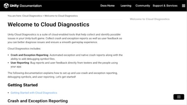 Cloud Diagnostics でバグを解決する