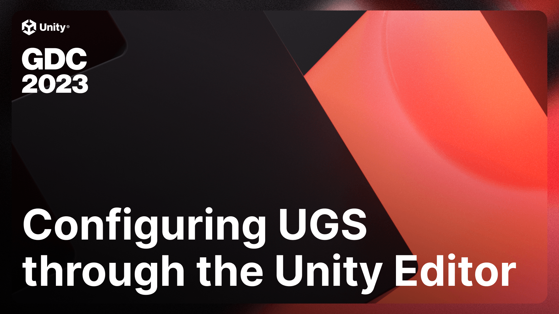 通过编辑器配置Unity Gaming Services