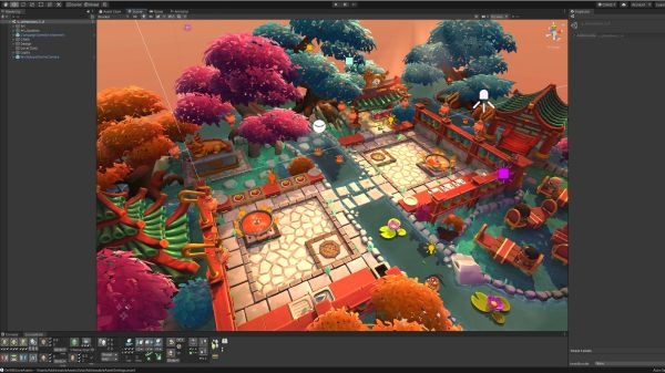 Unity编辑器中的 Overcooked 界面