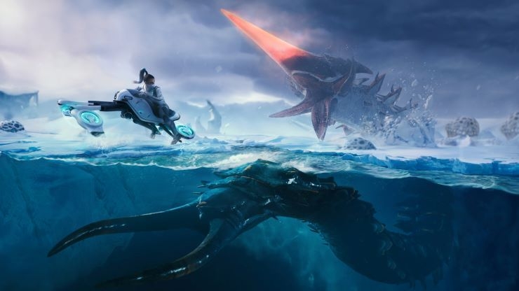 Subnautica en dessous de zéro Art