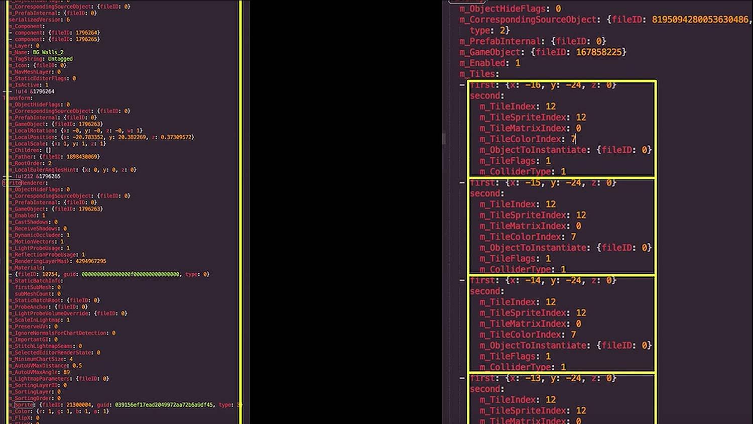 Unity - タイルマップにより小さくなったシーンのサイズ