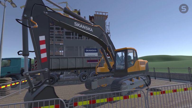 Skanska: Entrenamiento de realidad virtual para concienciar sobre accidentes