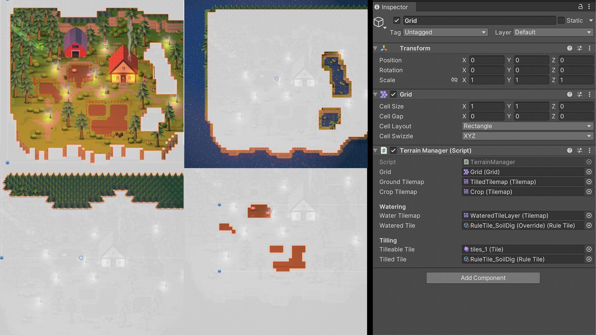 Terrain Manager example