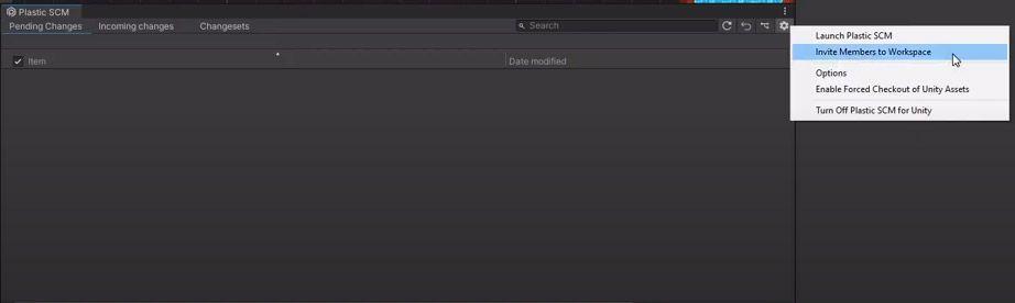 How to invite team members to Plastic SCM