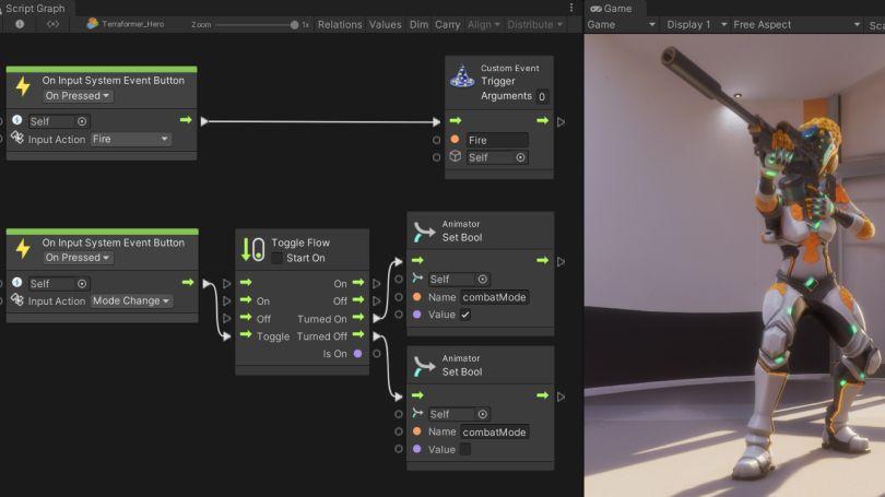 Enhanced controls for programmers and artists