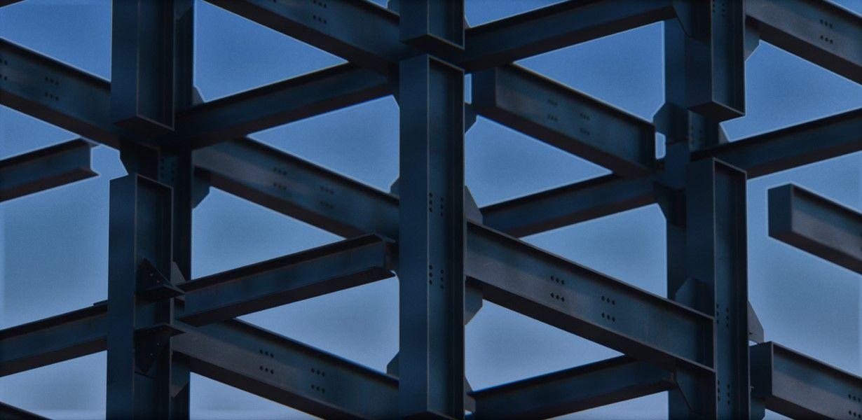 Steel beam structure