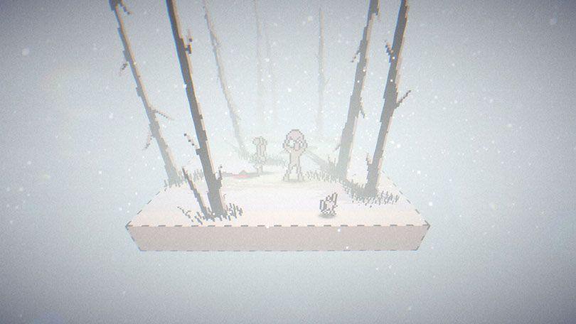 Bleak Sword DX Forest scene