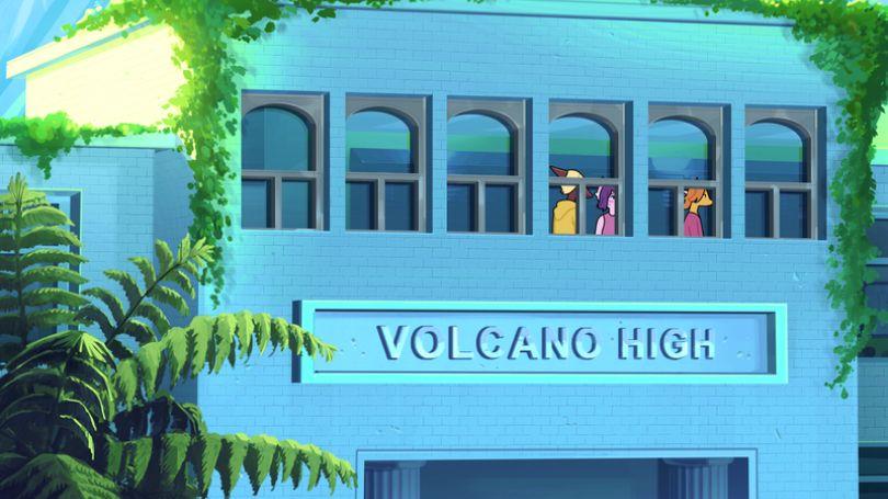 Volcano High의 장면