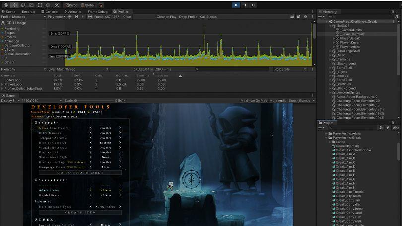 パフォーマンスとコンテンツ制作に合わせた最適化