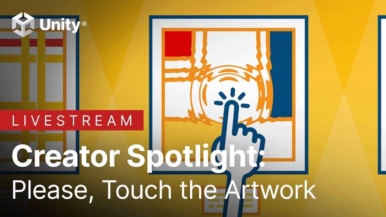 Livestream Creator Spotlight S'il vous plaît, touchez l'œuvre d'art vignette vidéo