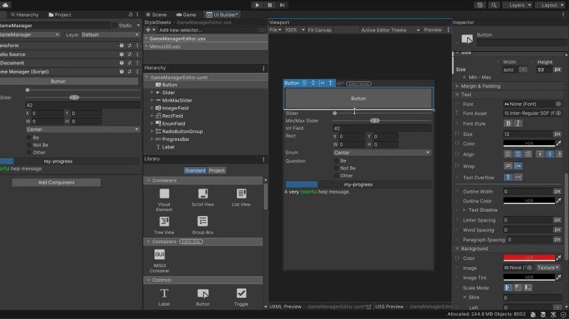 Captura de tela de fluxos de trabalho visuais do UI Builder