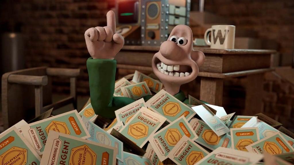 Wallace und Gromit Animation