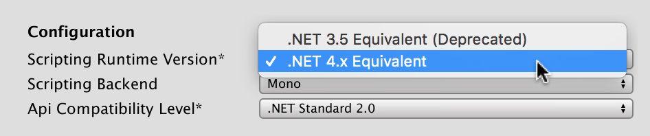 .NET 4.x is now default