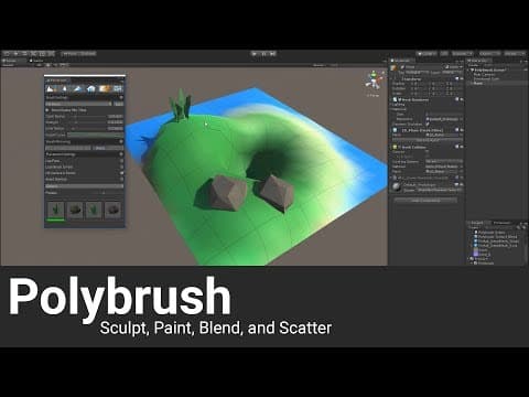 Polybrush 튜토리얼