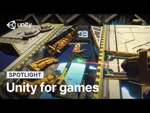 创建和运营一款成功游戏所需的一切｜Unity