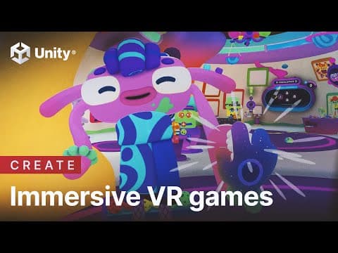 Immersive VR-Spiele mit Unity erstellt